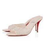 Christian Louboutin Shop – Christian Louboutin apostropha mule mesh strass – 3240795f758 High Heels für stilvolle Auftritte