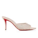 Christian Louboutin Shop – Christian Louboutin apostropha mule mesh strass – 3240795f758 High Heels für stilvolle Auftritte