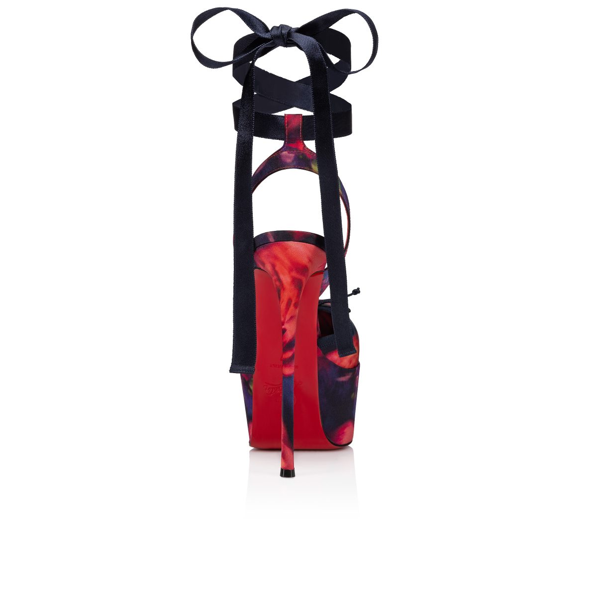 Christian Louboutin Shop – Christian Louboutin cassia lace up alta – 1250493j646 High Heels für stilvolle Auftritte