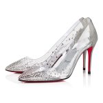 Christian Louboutin Shop – Christian Louboutin degrastrass pvc – 1220712s281 High Heels für stilvolle Auftritte