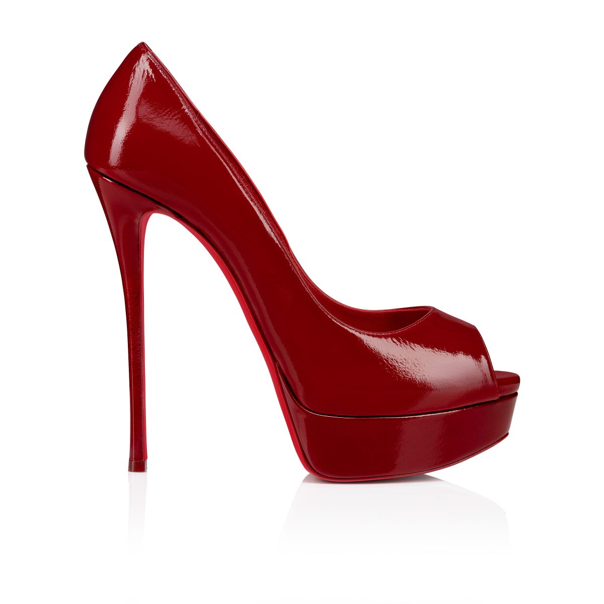 Christian Louboutin Shop – Christian Louboutin fetish peep – 1250531r558 High Heels für stilvolle Auftritte