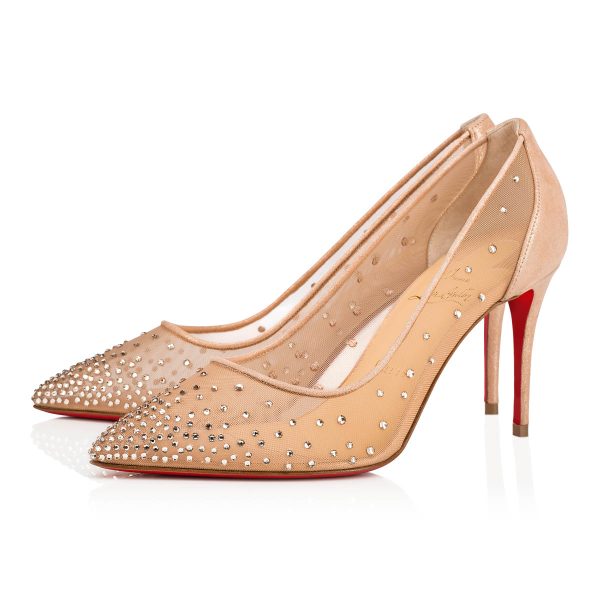 Christian Louboutin Shop – Christian Louboutin follies strass – 1190715f065 High Heels für stilvolle Auftritte