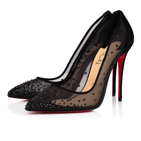Christian Louboutin Shop – Christian Louboutin follies strass – 1221335cm47 High Heels für stilvolle Auftritte