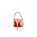 Christian Louboutin Shop – Christian Louboutin follies strass sling – 3210816f065 High Heels für stilvolle Auftritte