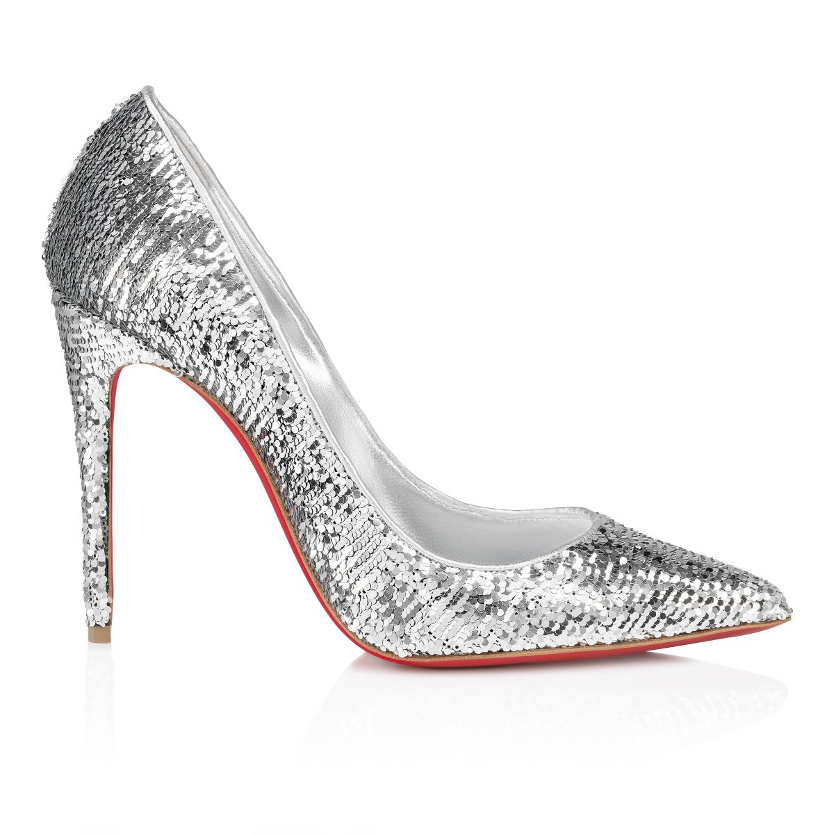 Christian Louboutin Shop – Christian Louboutin kate mini paillettes – 1250527s211 High Heels für stilvolle Auftritte