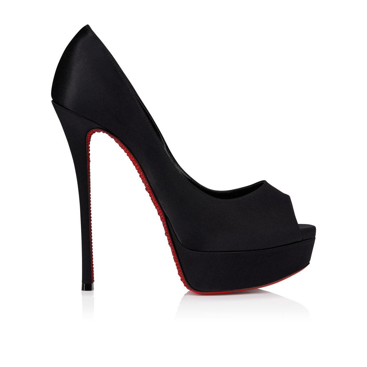 Christian Louboutin Shop – Christian Louboutin lady peep suola strass – 1250537b439 High Heels für stilvolle Auftritte