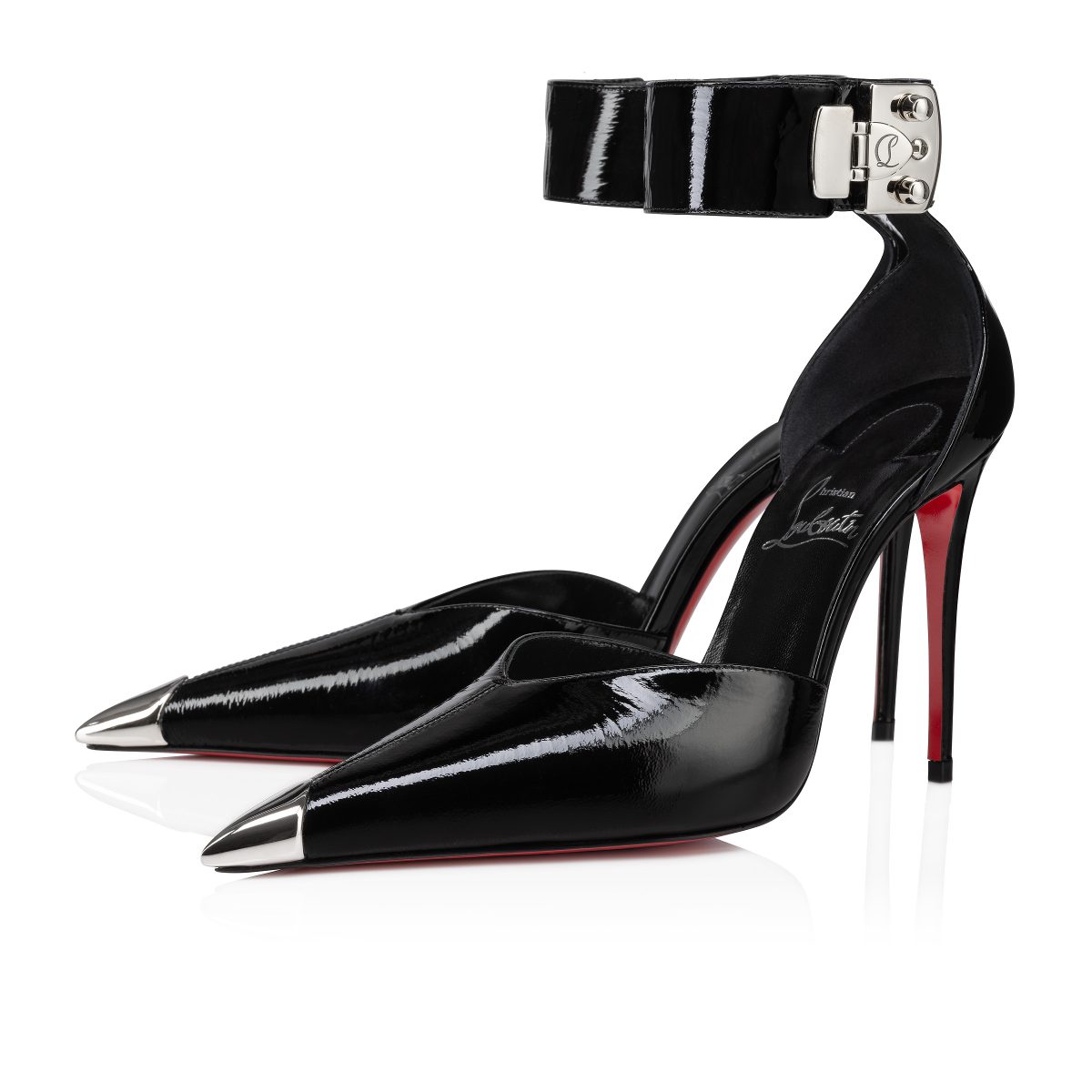 Christian Louboutin Shop – Christian Louboutin lock me up pump – 1250017b439 High Heels für stilvolle Auftritte