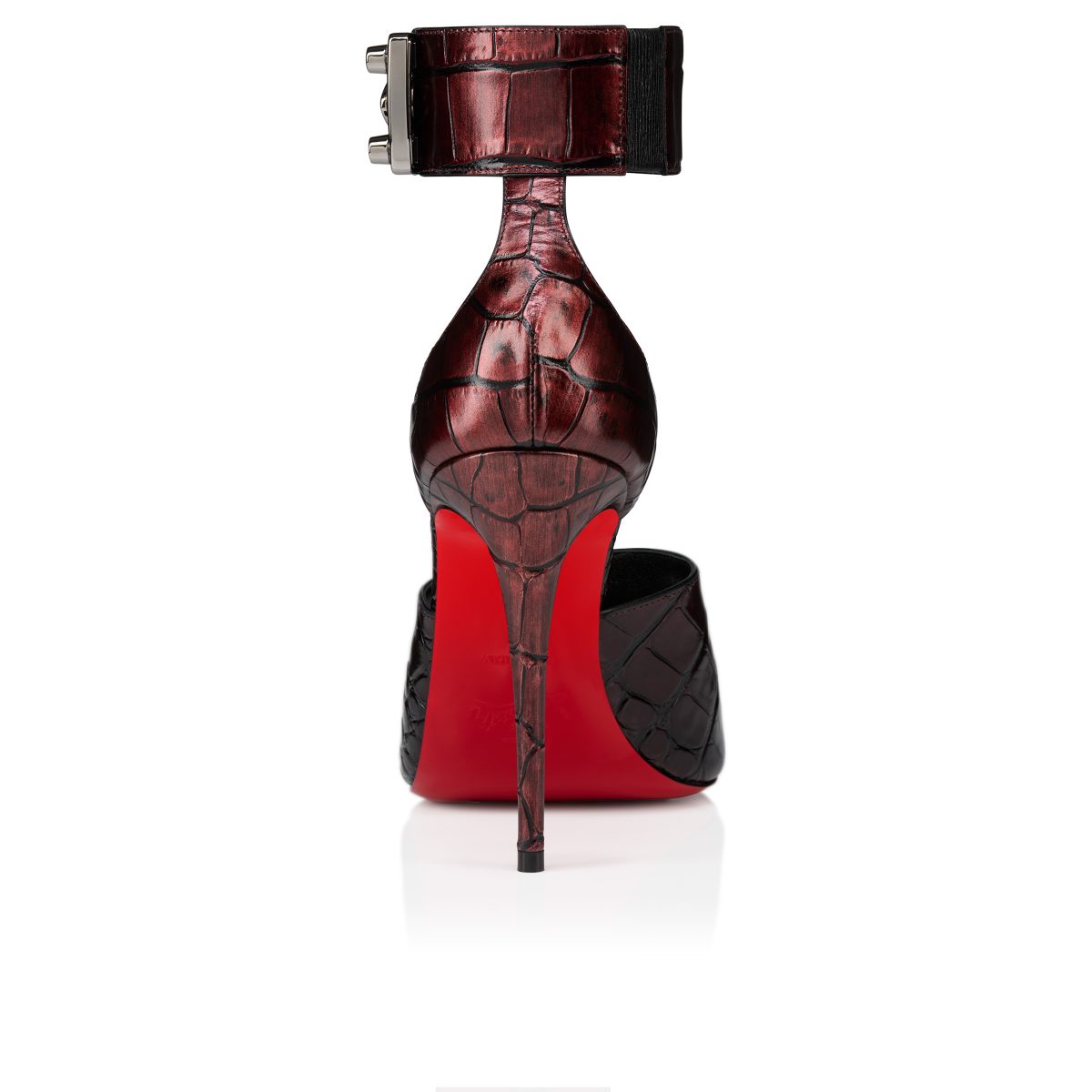 Christian Louboutin Shop – Christian Louboutin lock me up sandal – 12501066829 High Heels für stilvolle Auftritte