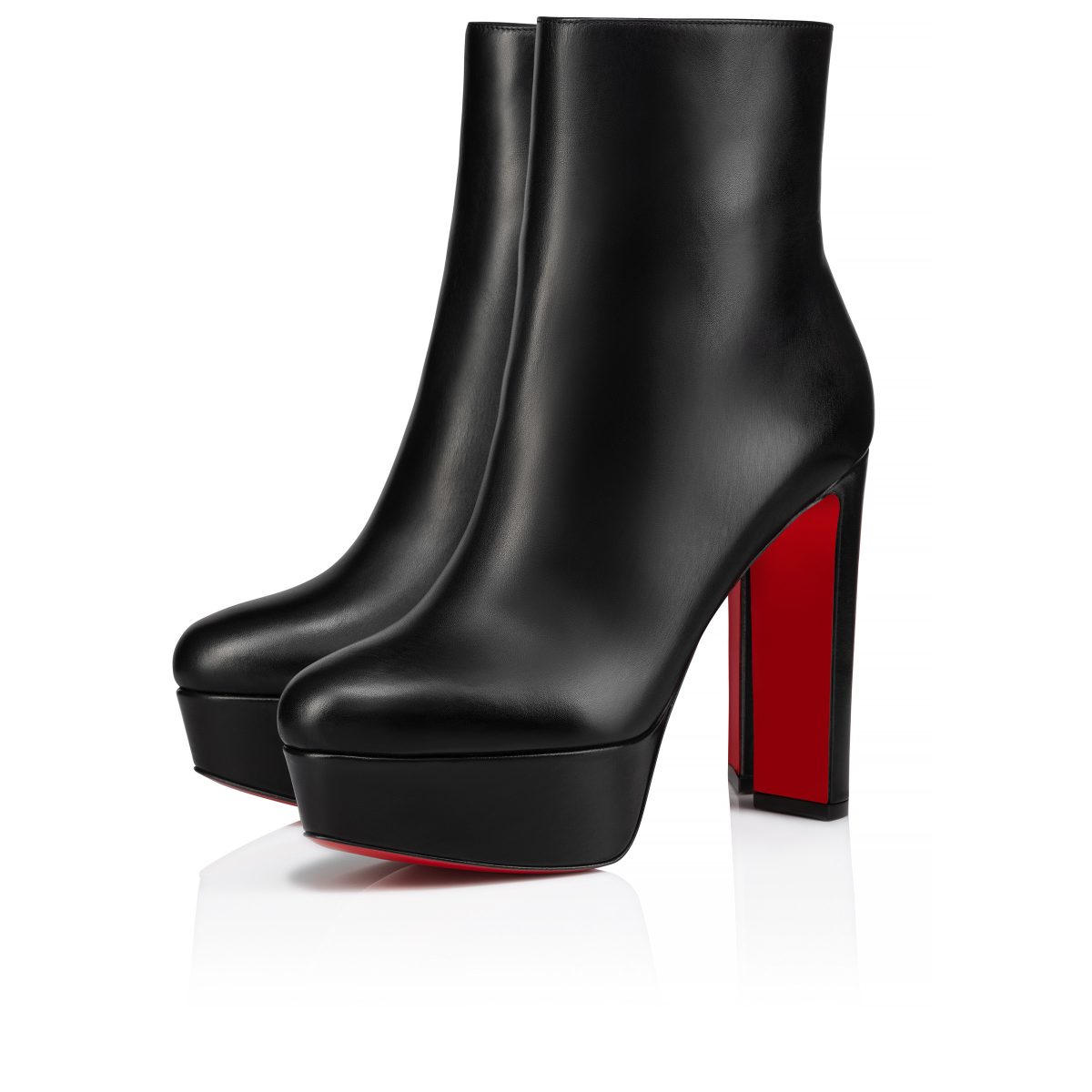 Christian Louboutin Shop – Christian Louboutin loo booty – 3240926bk01 High Heels für stilvolle Auftritte