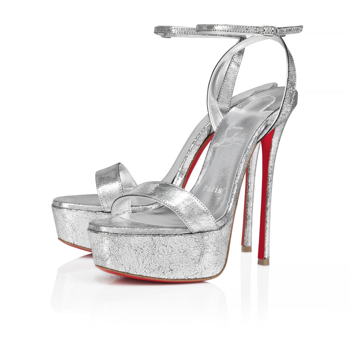 Christian Louboutin Shop – Christian Louboutin loubi queen alta – 1250489s211 High Heels für stilvolle Auftritte