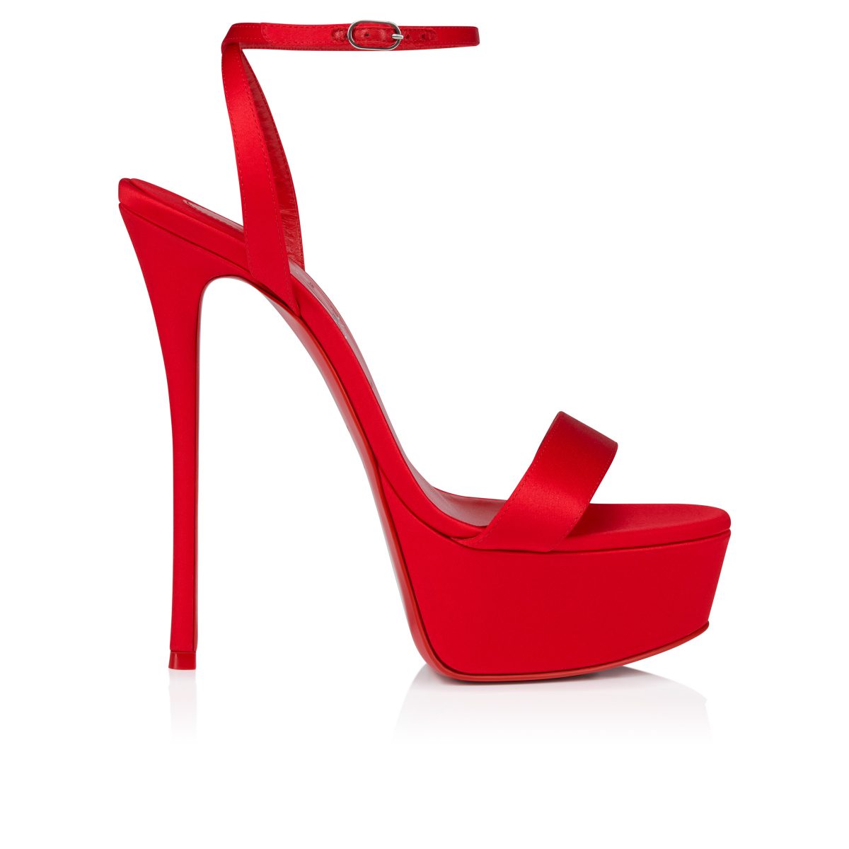 Christian Louboutin Shop – Christian Louboutin loubi queen alta – 1250533r558 High Heels für stilvolle Auftritte