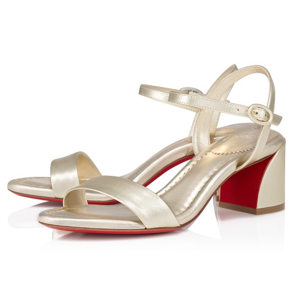Christian Louboutin Shop – Christian Louboutin miss jane sandal – 1240938g306 High Heels für stilvolle Auftritte