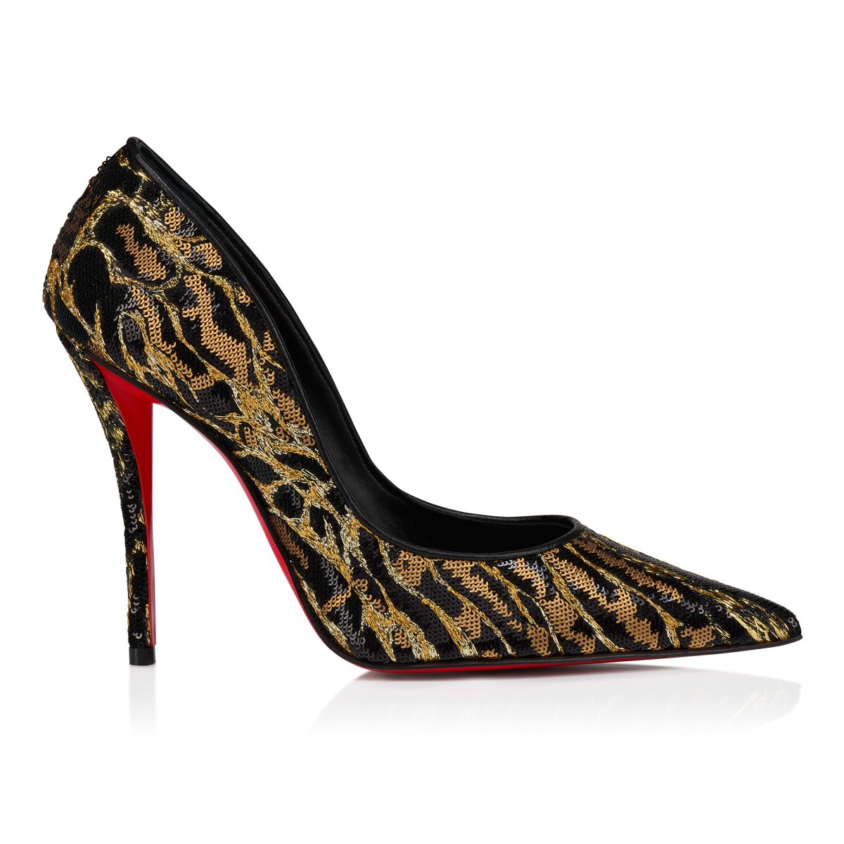 Christian Louboutin Shop – Christian Louboutin miss z ocelot – 1250643t171 High Heels für stilvolle Auftritte
