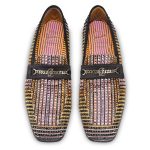 Christian Louboutin Shop – Christian Louboutin mj moc strass aftersun – 32402516306 High Heels für stilvolle Auftritte