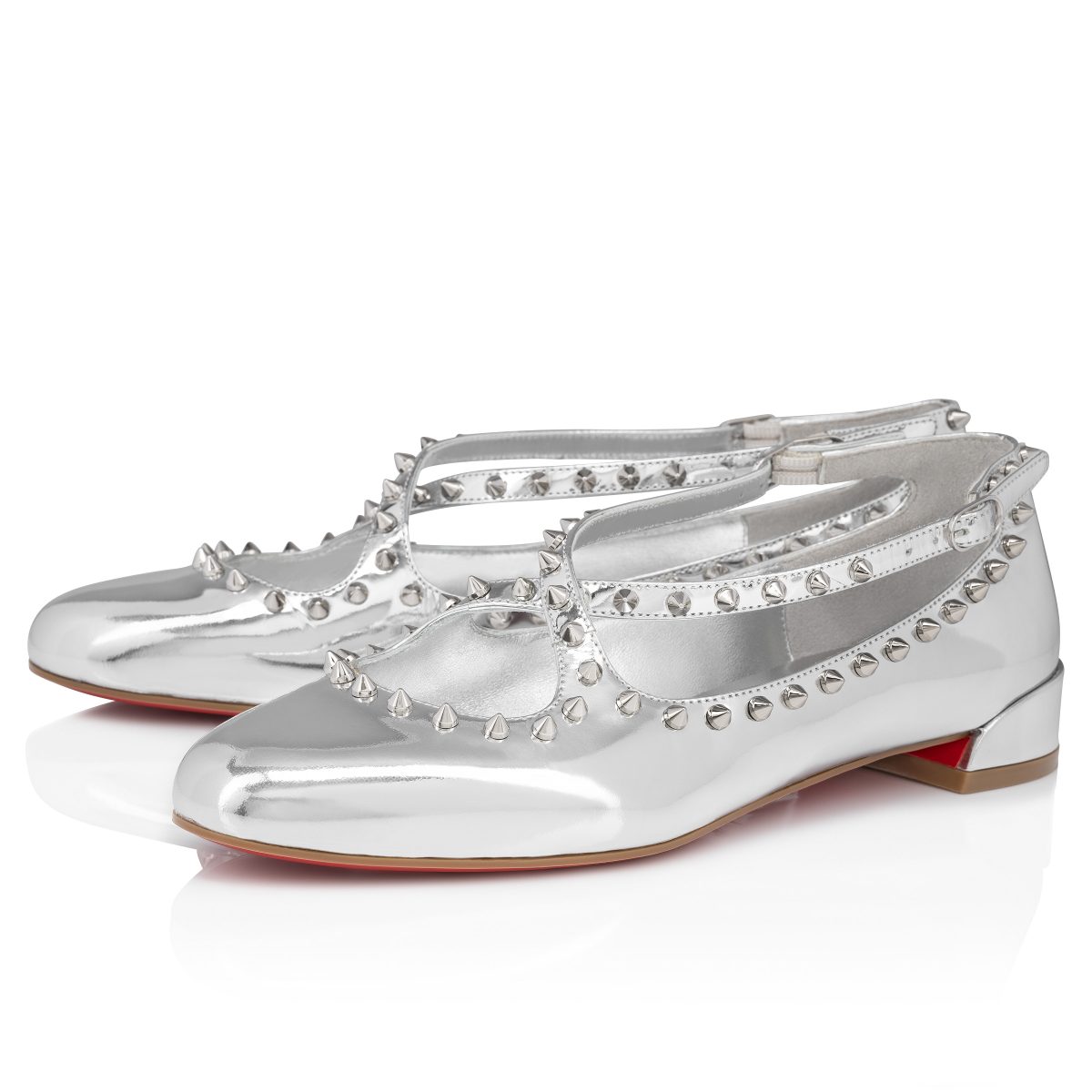 Christian Louboutin Shop – Christian Louboutin pilouta jane spikes – 1250364s211 High Heels für stilvolle Auftritte