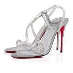 Christian Louboutin Shop – Christian Louboutin rosalie strass – 3220624s265 High Heels für stilvolle Auftritte
