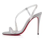 Christian Louboutin Shop – Christian Louboutin rosalie strass – 3220624s265 High Heels für stilvolle Auftritte