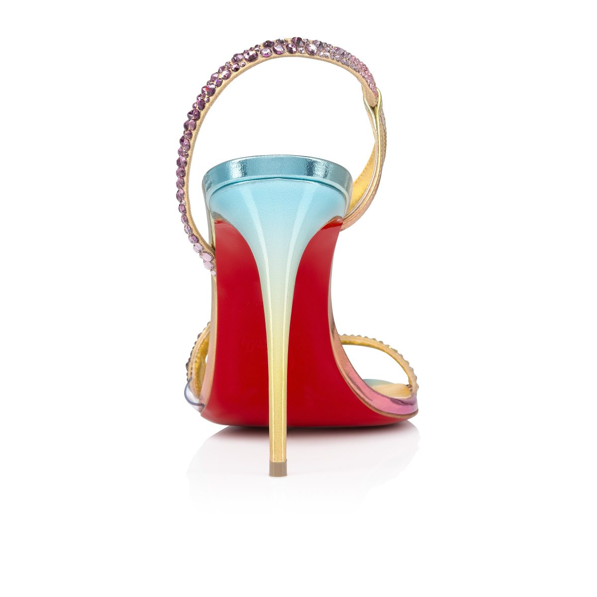 Christian Louboutin Shop – Christian Louboutin rosalie strass boreal – 12501556833 High Heels für stilvolle Auftritte