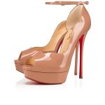 Christian Louboutin Shop – Christian Louboutin round chick alta – 1210749pk1a High Heels für stilvolle Auftritte