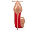 Christian Louboutin Shop – Christian Louboutin round chick alta – 1210749pk1a High Heels für stilvolle Auftritte