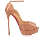 Christian Louboutin Shop – Christian Louboutin round chick alta – 1210749pk1a High Heels für stilvolle Auftritte