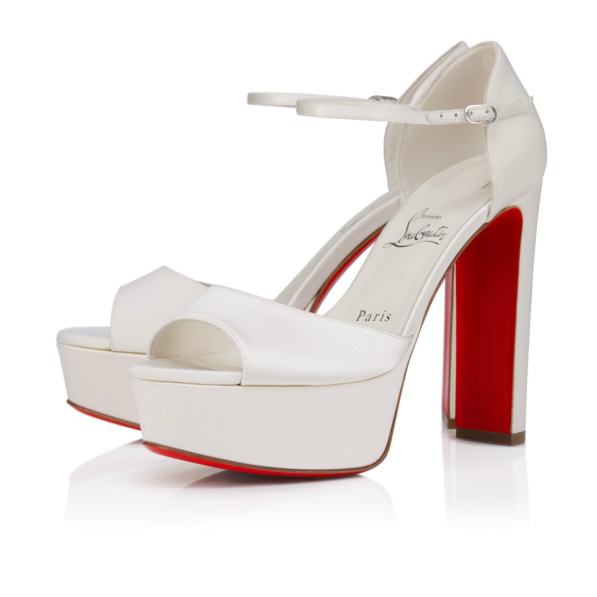 Christian Louboutin Shop – Christian Louboutin sandaloo – 3240439w446 High Heels für stilvolle Auftritte
