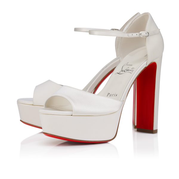Christian Louboutin Shop – Christian Louboutin sandaloo – 3240439w446 High Heels für stilvolle Auftritte