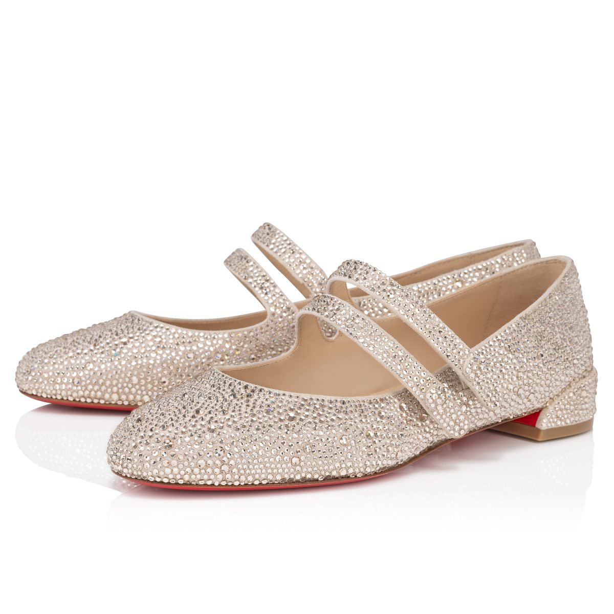 Christian Louboutin Shop – Christian Louboutin sweet jane strass – 3240419n318 High Heels für stilvolle Auftritte