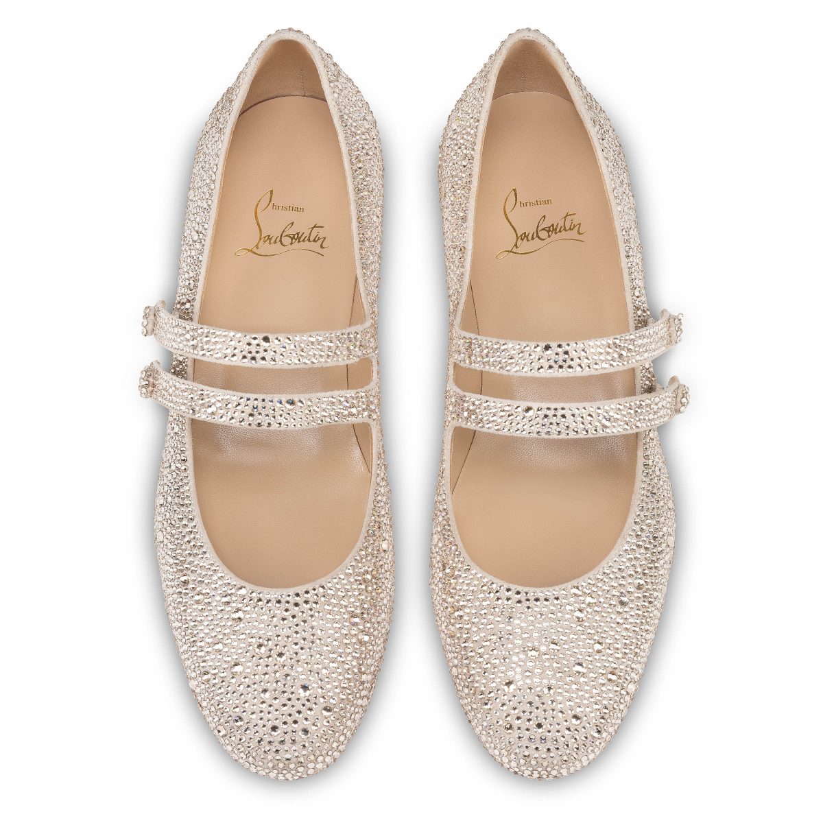 Christian Louboutin Shop – Christian Louboutin sweet jane strass – 3240419n318 High Heels für stilvolle Auftritte