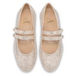Christian Louboutin Shop – Christian Louboutin sweet jane strass – 3240419n318 High Heels für stilvolle Auftritte